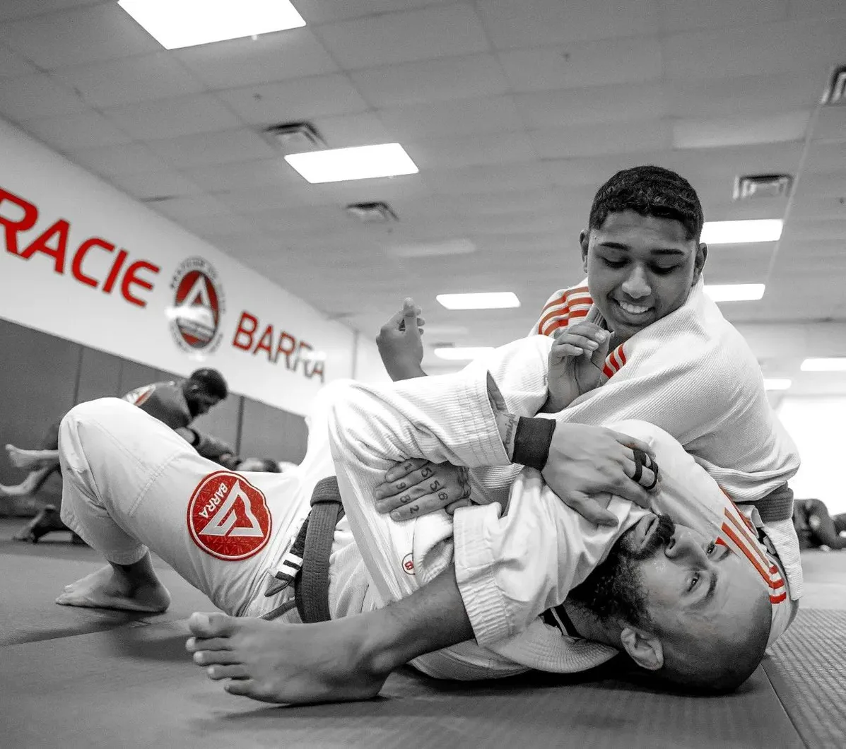 Jiu-Jitsu training at Gracie Barra Kissimmee